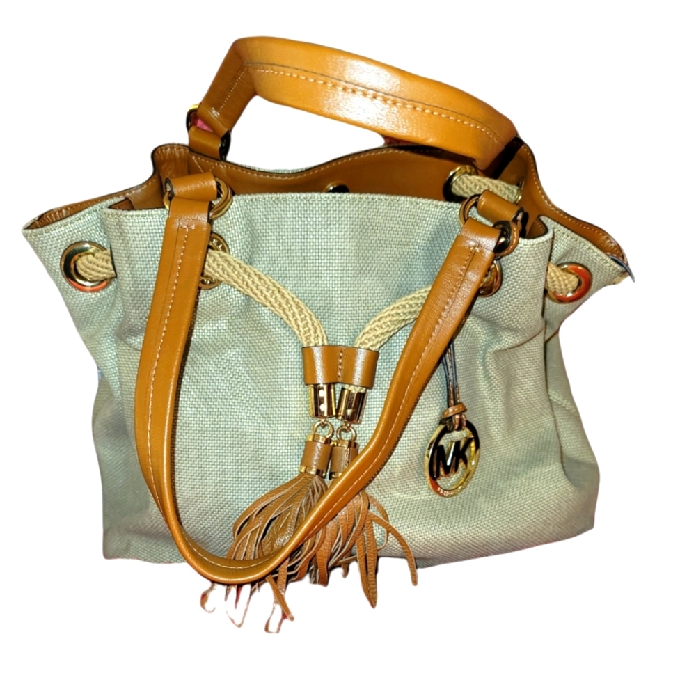Michael Kors tassle bag brown/tan